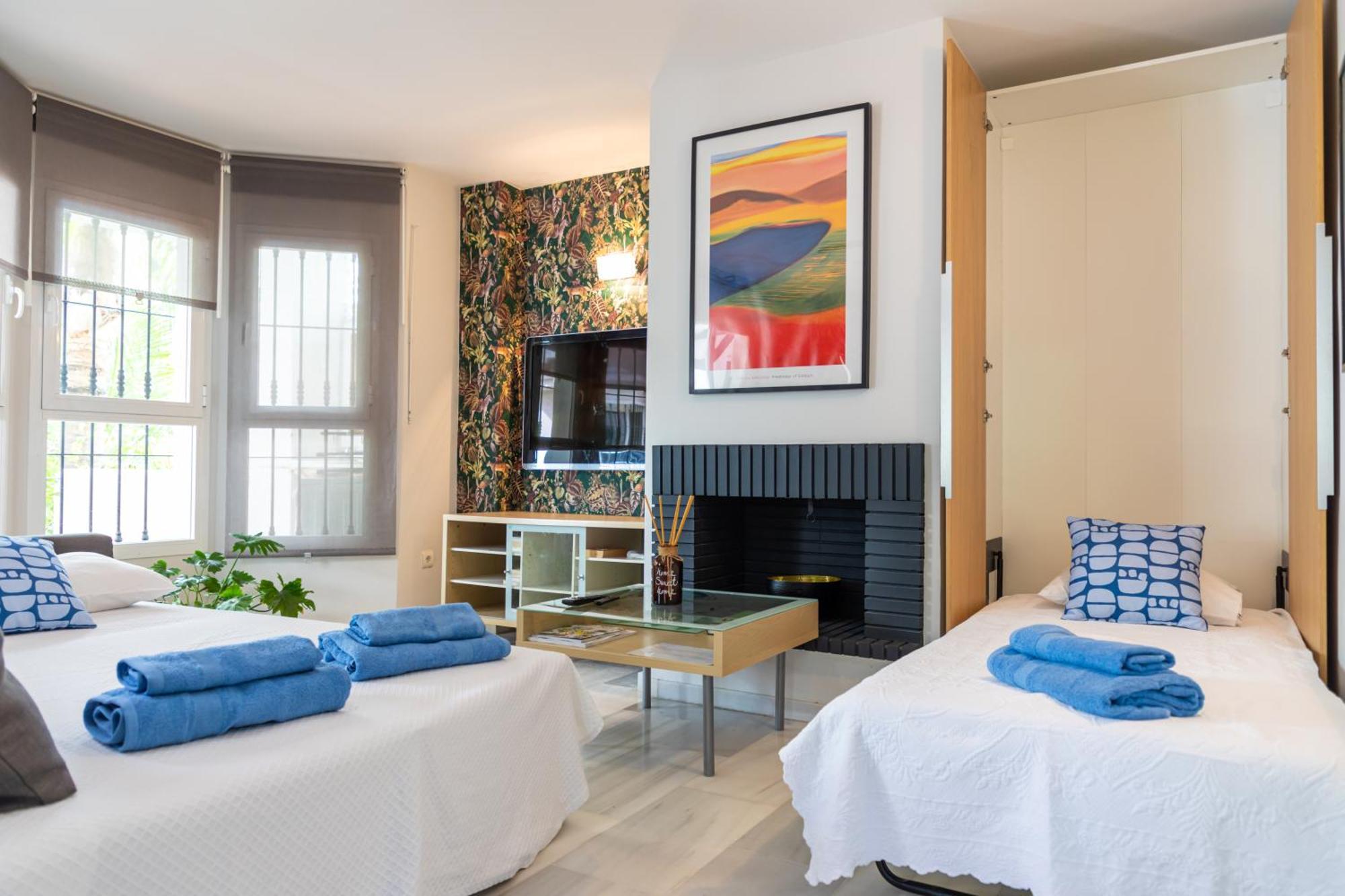 Ab Properties - Design Penthouse Marbella - Puerto Banus - Golden Mile - Pool And Tropical Garden View Eksteriør bilde